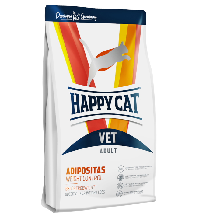 Happy Cat Kliniki Xira Trofi Gtas kata tis paxusarkias ADIPOSITAS 4kg